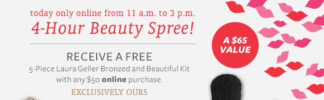 beautybrands 07 2015 beauty spree laura geller w 50