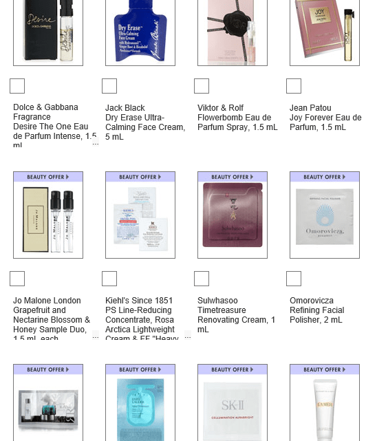 bloomingdales 07 2015 free 5 testing samples w 50