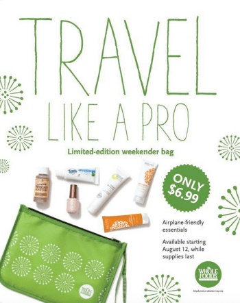 whole foods 08 2015 travel like a pro weekender bag 7pc 699 icangwp
