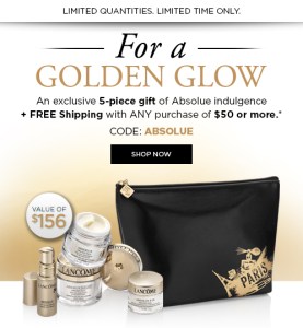 lancome ca 09 2015 5pc w 50 156 value