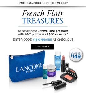 lancome ca 09 2015 7pc w 50 visionnaire