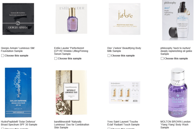 nordstrom 09 2015 3 free samples molton