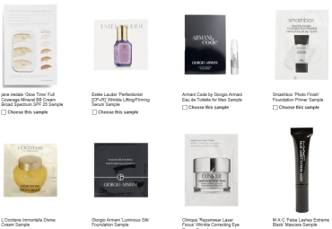 nordstrom 09 2015 3 free samples