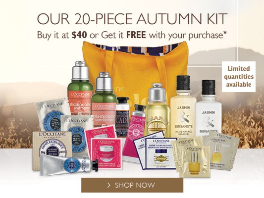 occitane 09 2015 20pc for 40