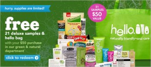 drugstore 10 2015 hello bag w 50 green