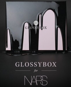 glossybox 10 2015 limited edition glossy box for NARS november box