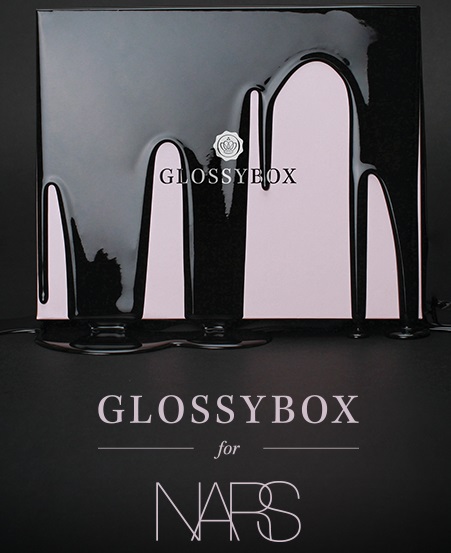 glossybox 10 2015 limited edition glossy box for NARS november box