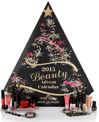 house of fraser 10 2015 beauty advent calendar 2015