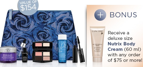 lancome ca 10 2015 6pc free shipping