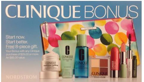 nordstrom 10 2015 clinique 8pc