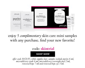 philosophy 10 2015 5pc skintrial w any order