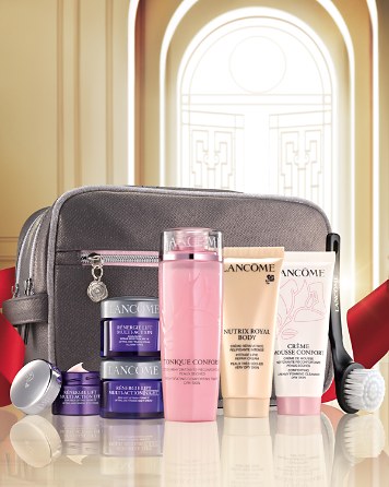 bloomingdales 11 2015 skincare set for 3950 with any lancome order