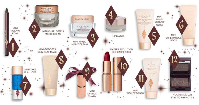 charlotte tilbury 11 2015 the book of makeup magic advent calendar 12 pc 200