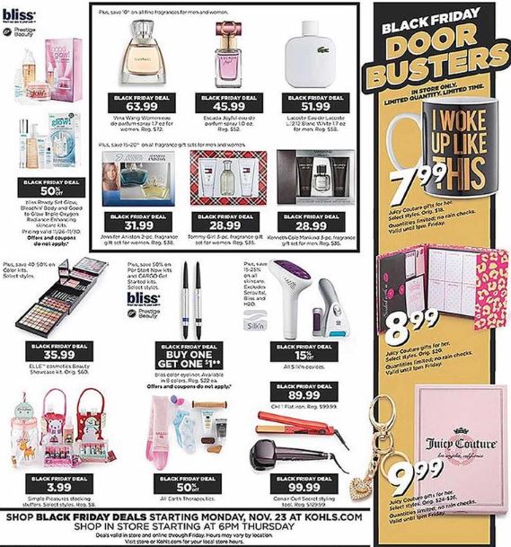 kohls 11 2015 black friday beauty ad 1