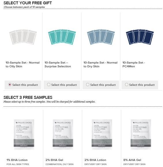 paulas choice 11 2015 10 free samples