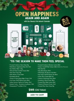 the body shop 11 2015 advent calendar