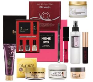 memebox 12 2015 holiday vault box