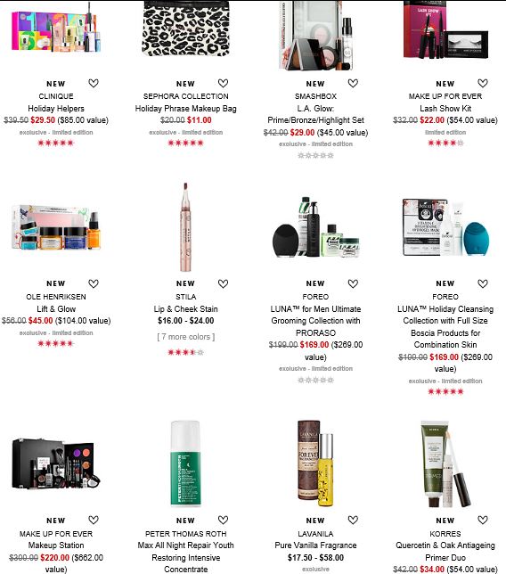 sephora 12 2015 sale 2