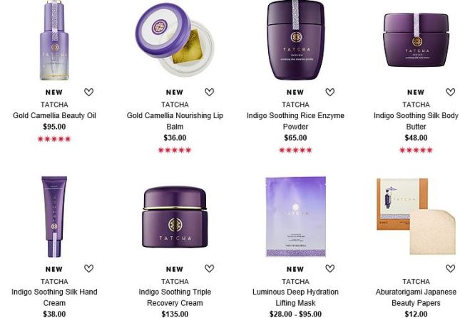 sephora 12 2015 tatcha new 8 items