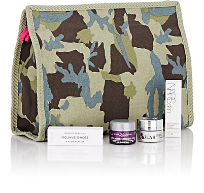 barneys warehouse 01 2016 camourflage deluxe cosmetic bag w 4p sample filled