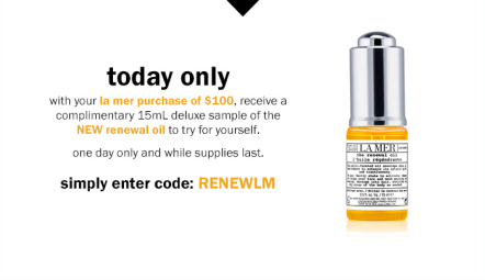 bliss 01 2016 free la mer 15ml gift