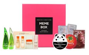 memebox 01 2016 mini k beauty box 2 items
