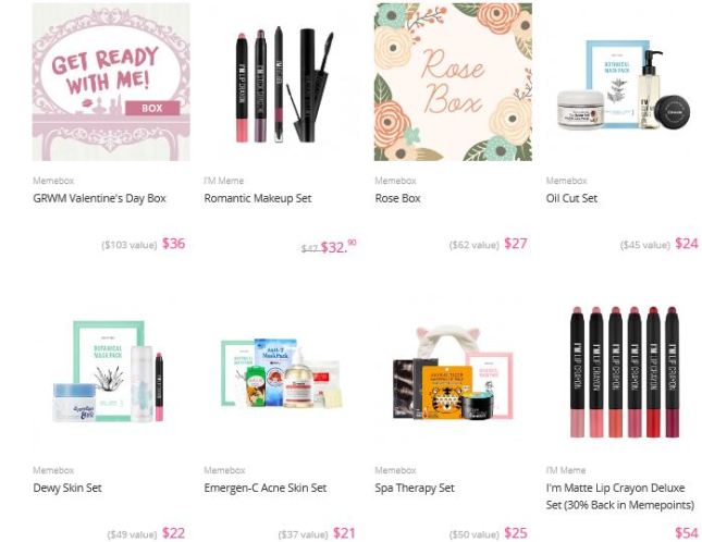 memebox 02 2016 vday