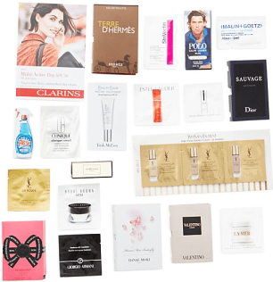 5pc Gift with any beauty purchase Bloomingdales 2016-03