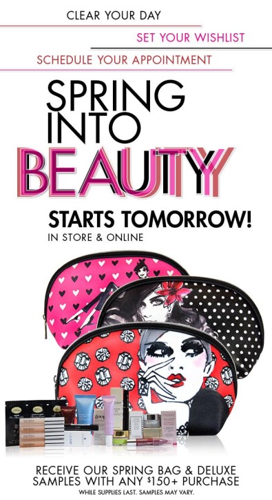 cosbar 03 2016 spring into beauty sample bag w 150