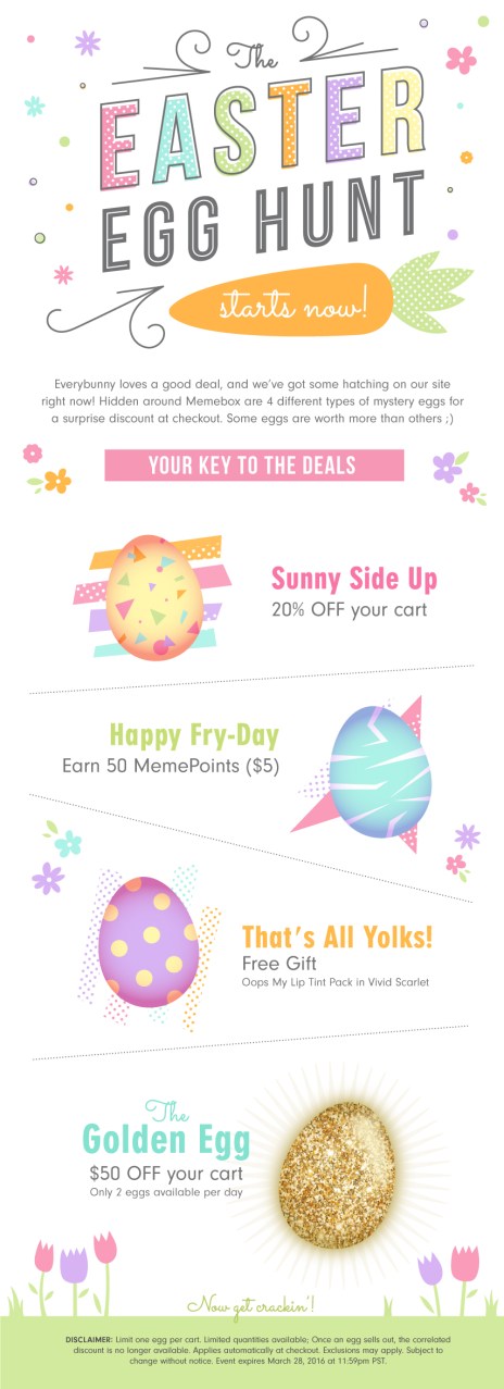 memebox 03 2016 EasterEggHunt_Guide