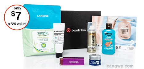 beauty box ways to shop beauty - Target 2016-04 target april box