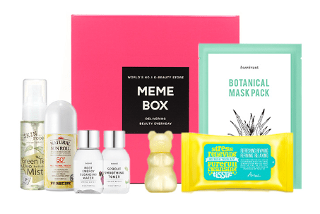 Festival Ready Skincare Box - memeBox 2016-04