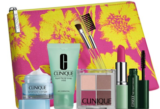 Gift with any $40 Clinique purchase - Bloomingdales 2016-04