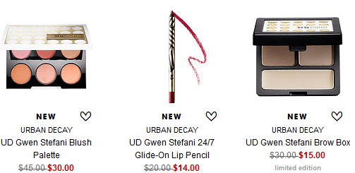 Gwen Stefani - Urban Decay - Sephora 2016-04 blush