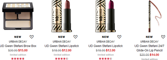 Gwen Stefani - Urban Decay - Sephora 2016-04
