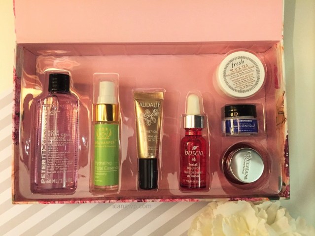 Sephora favorites 042016 power of the petal in the box