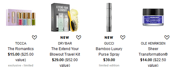 Travel Size Toiletries &amp; Beauty Products 2016-04 sephora
