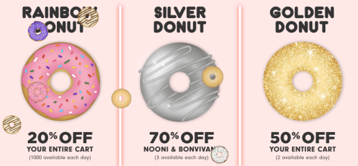 memebox Donut Hunt - Sale 2016-06