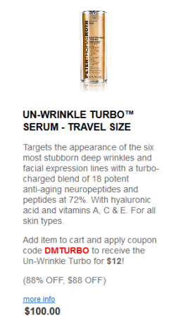 Peter Thomas Roth Clinical Skin Care 2016-06 un wrinkle serum