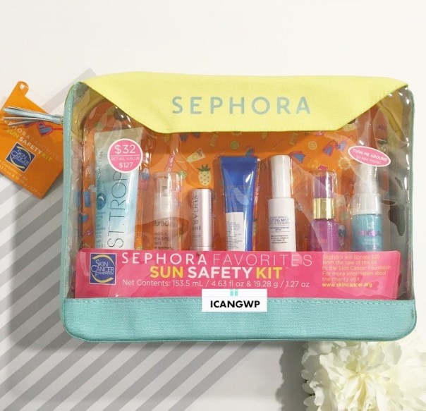 sephora sun safety kit 2016 icangwp bag front (2)