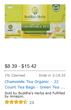 Amazon.com 2016-07 tea chamomile