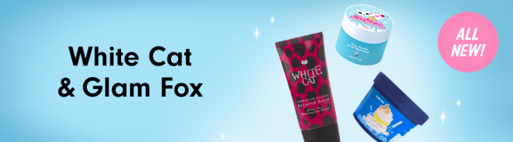 memebox 072016 white cat glam fox