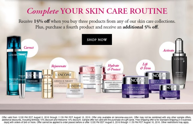 lancome 082016 15 off