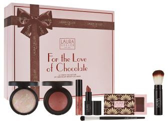 Laura Geller For the Love of Chocolate 7 piece Collection at QVC