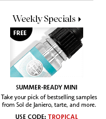 sephora coupon 072016 tropical