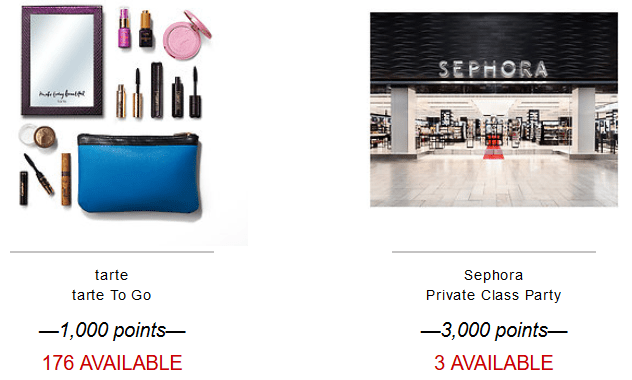 sephora rewards 082016 tarte to go
