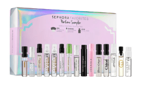 Sephroa Perfume Sampler Sephora Favorites with free full-size voucher - see more gift with purchase at I can gwp beauty blog