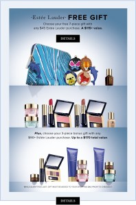 the bay 082016 7pc estee lauder gift