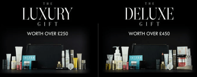 Space NK deluxe beauty gift worth £450 available for a limited time only - see more gift with purchase at I can GWP beauty blog .png