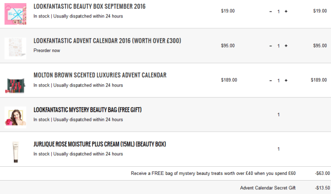 lookfantastic-advent-calendar-and-free-gift-and-discount